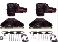 OMC / GM - 4.3 V6 - rg. 1986 - 2002 / Komplet manifoldst